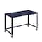 Space Solutions Desk, 23.88 in D X 29.6 in H, 47.45 in W X Steel, Navy 24814 - alternate 1